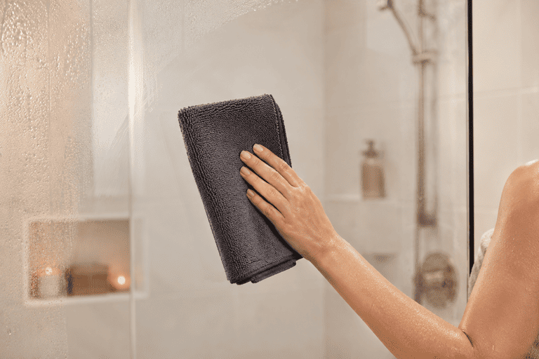 Kalkflecken in der Dusche entfernen – was wirklich hilft