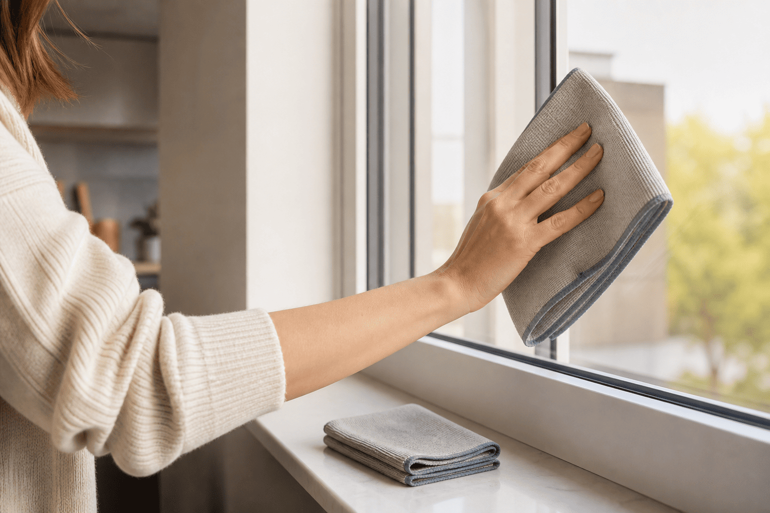 Fenster streifenfrei putzen: So klappt es ohne Nachpolieren