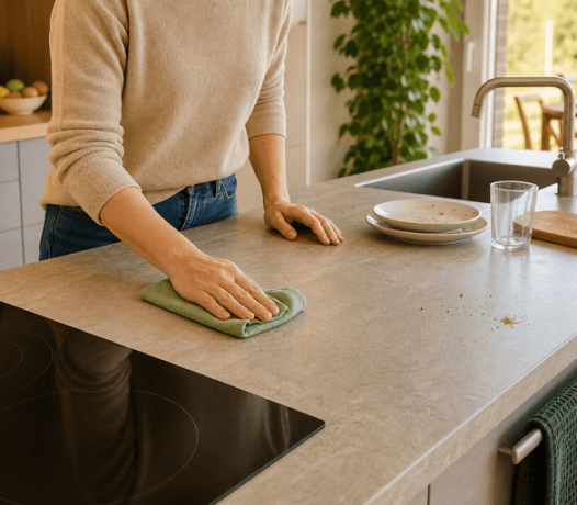 Küche schnell putzen: Unsere realistische 10-Minuten-Routine