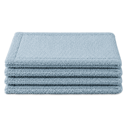 Mikrofaser Bodentuch 4er Set Grau