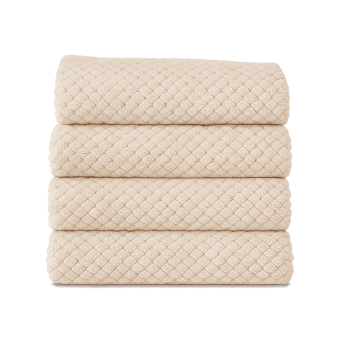 Küchentücher Warmes Beige 4er Set