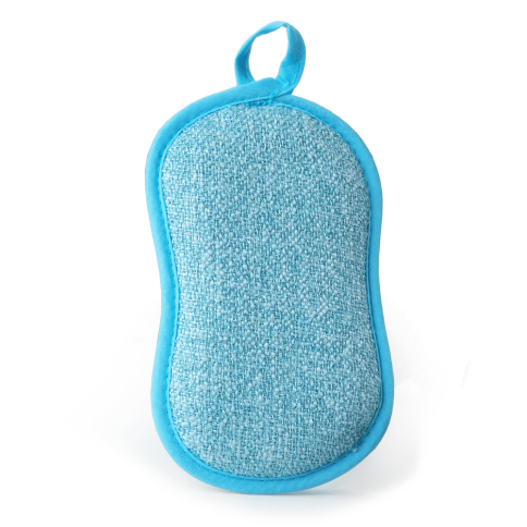 Blauer Putzschwamm für Küche
